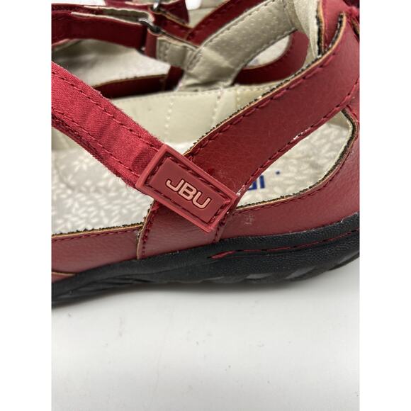 JBU by Jambu‎ Shoes Womens Sz 7M Red Mary Jane Magnolia B2MAG03 - Picture 5 of 12